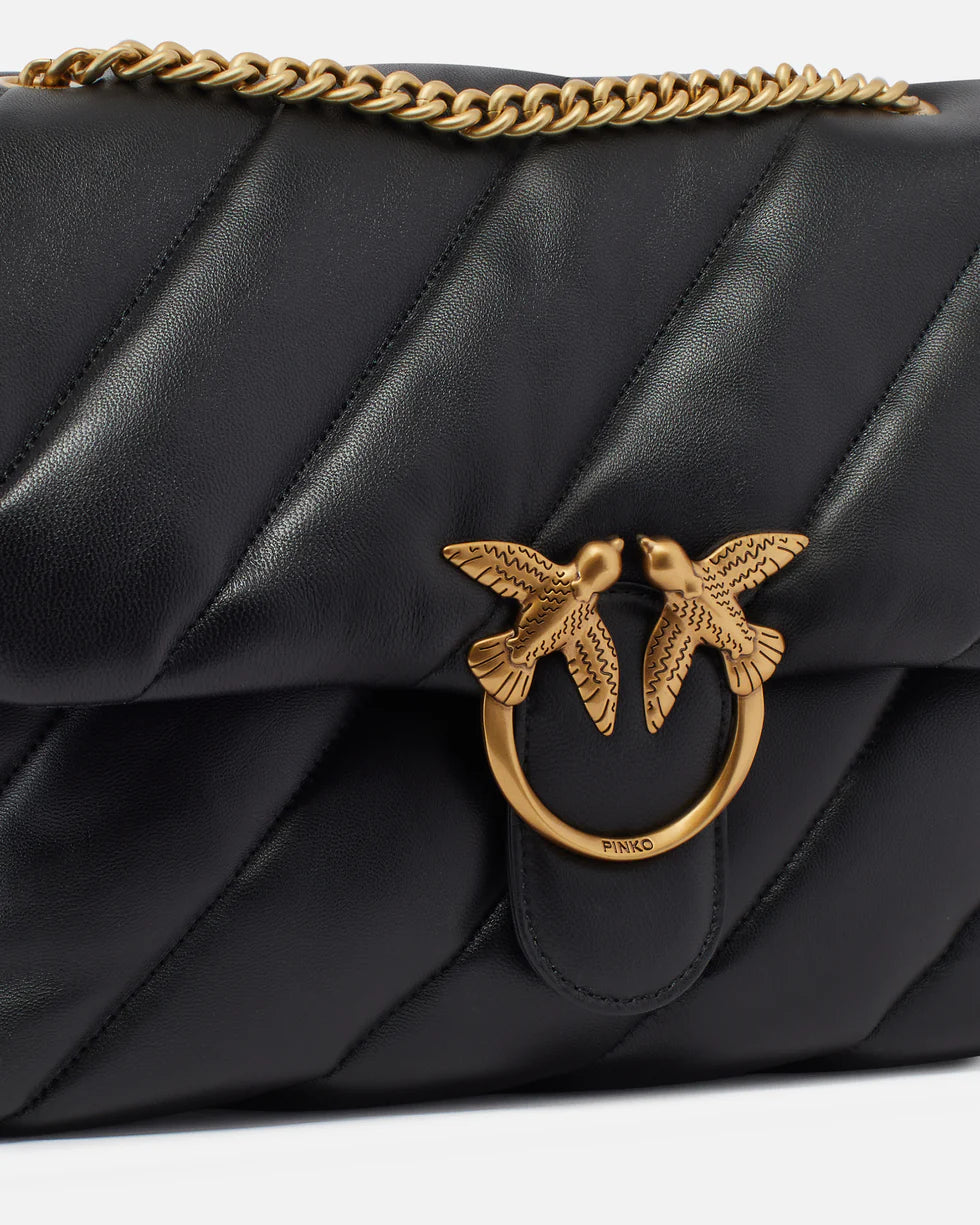 Borsa grande a tracolla Love Bag Puff Maxi Quilt