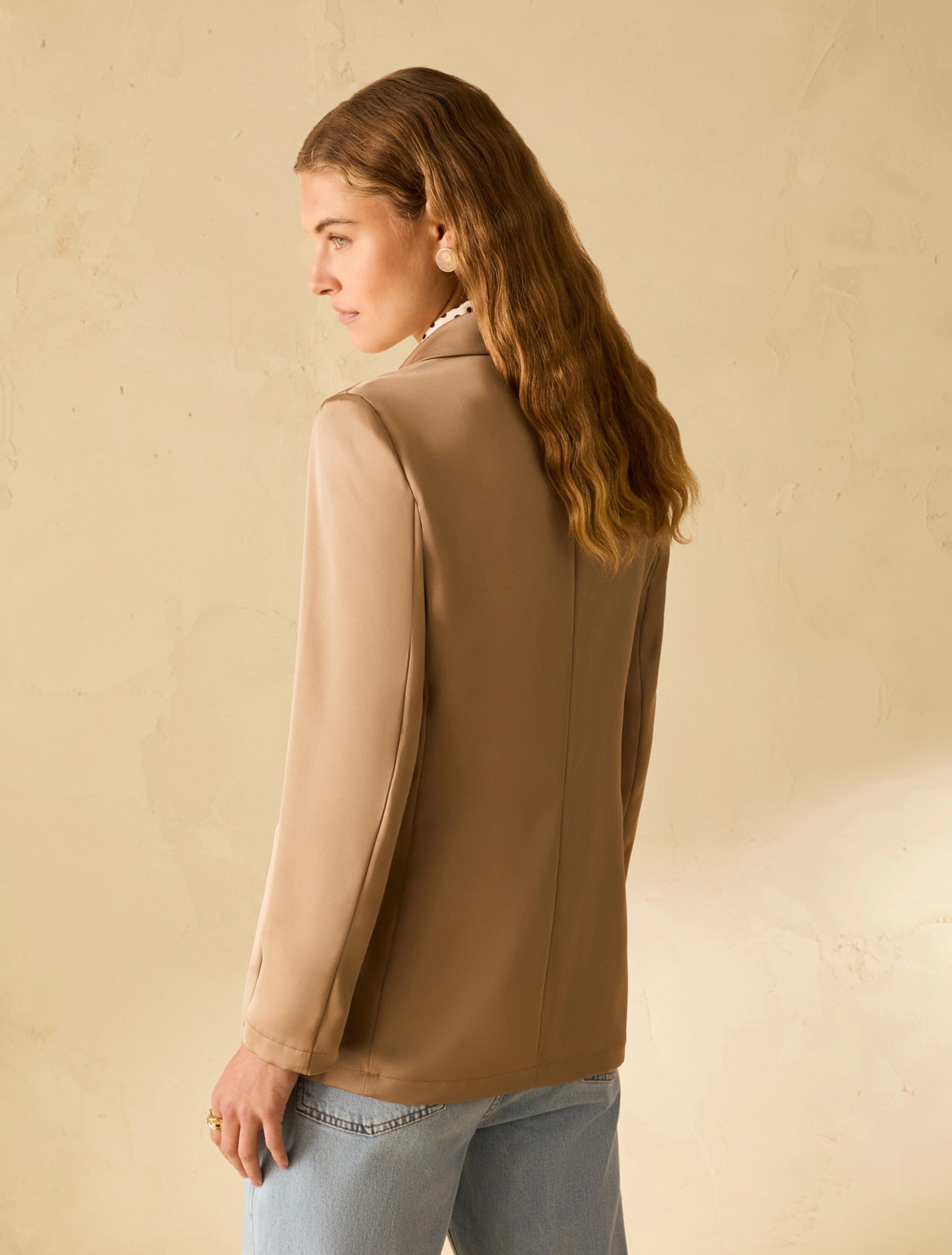 Penny Black Blazer in raso