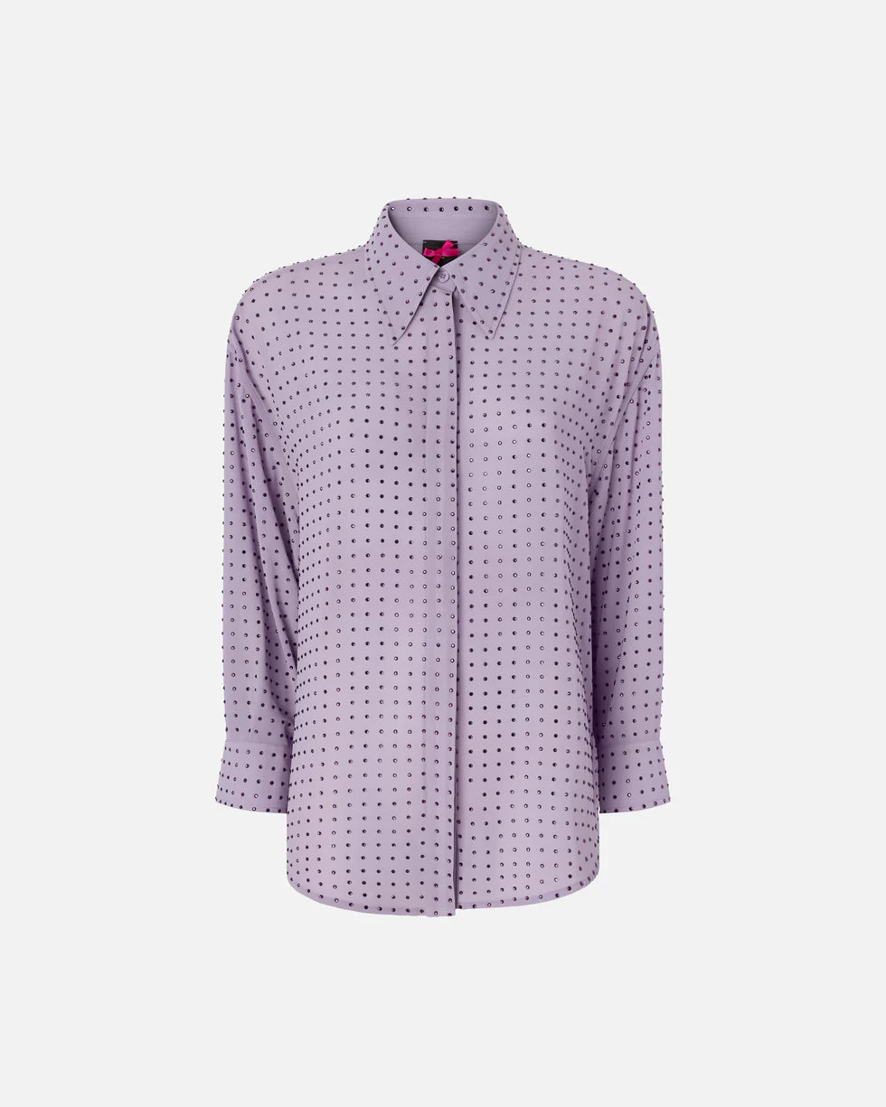 Pinko camicia con strass