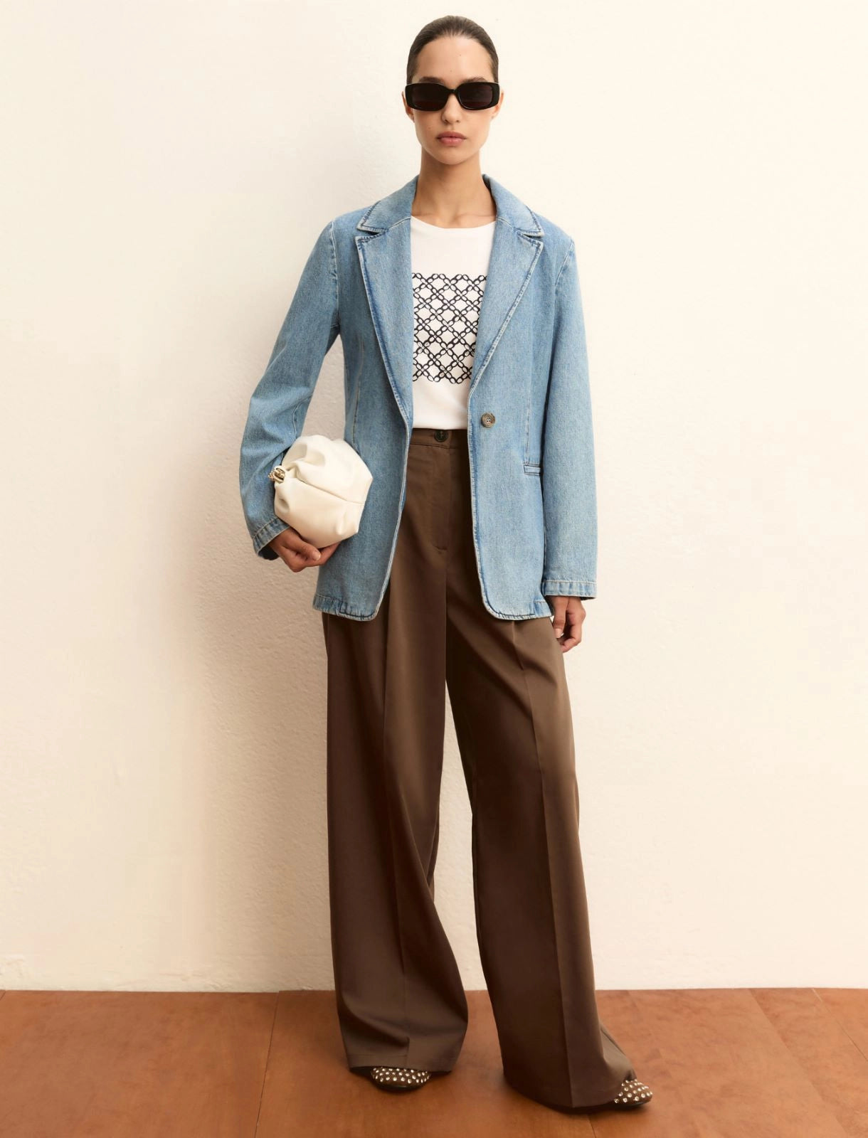 Emme Marella Blazer in denim