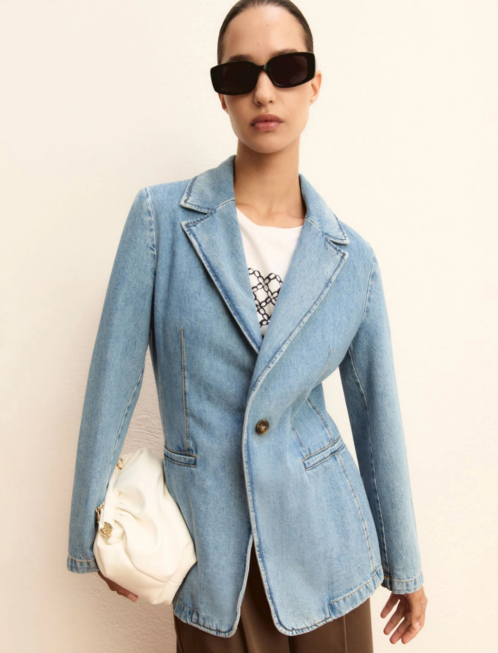 Emme Marella Blazer in denim