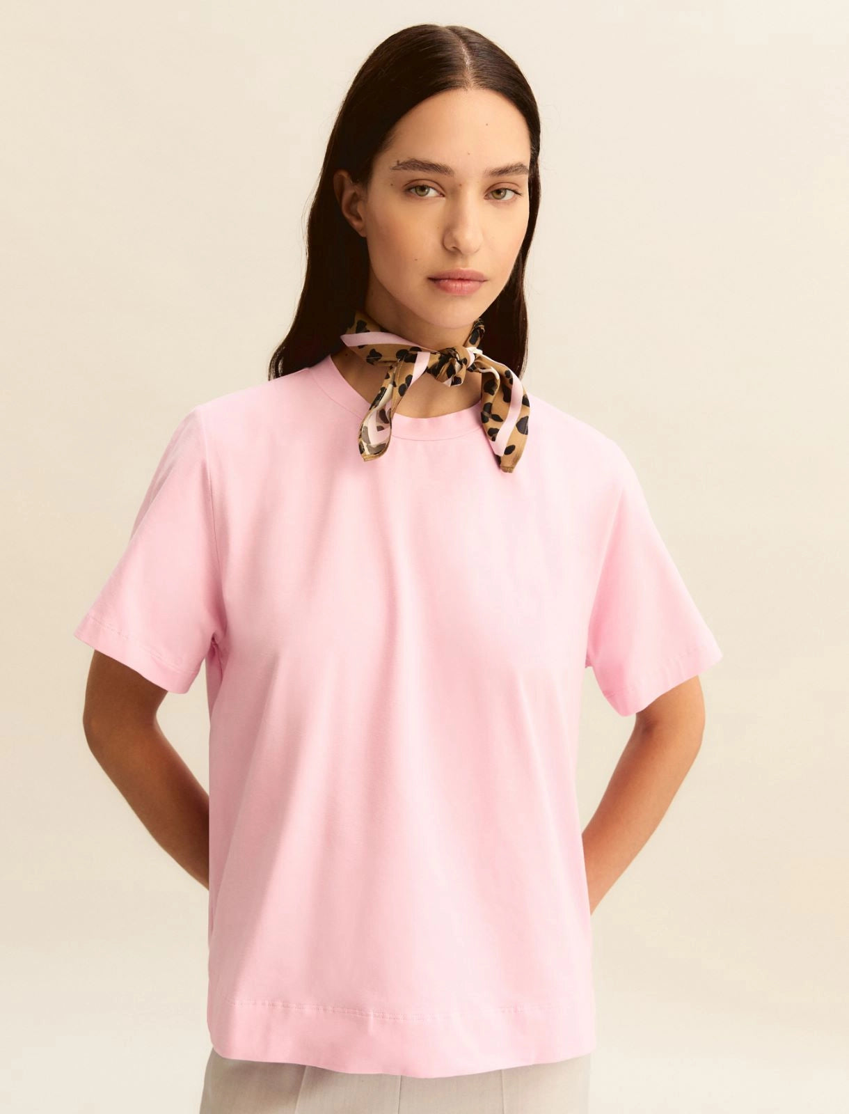 Emme Marella T-shirt con foulard
