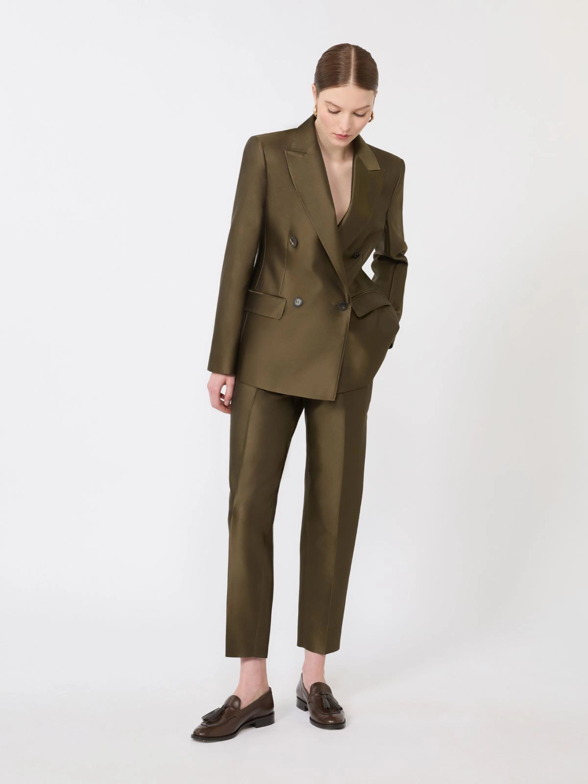 Max Mara Studio pantalone in shantung