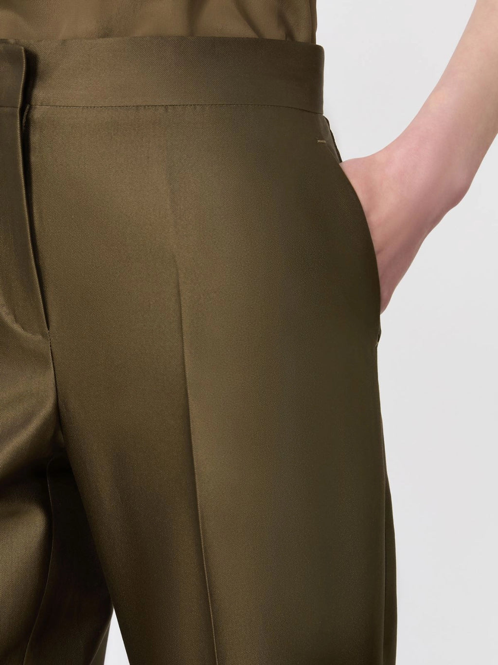 Max Mara Studio pantalone in shantung