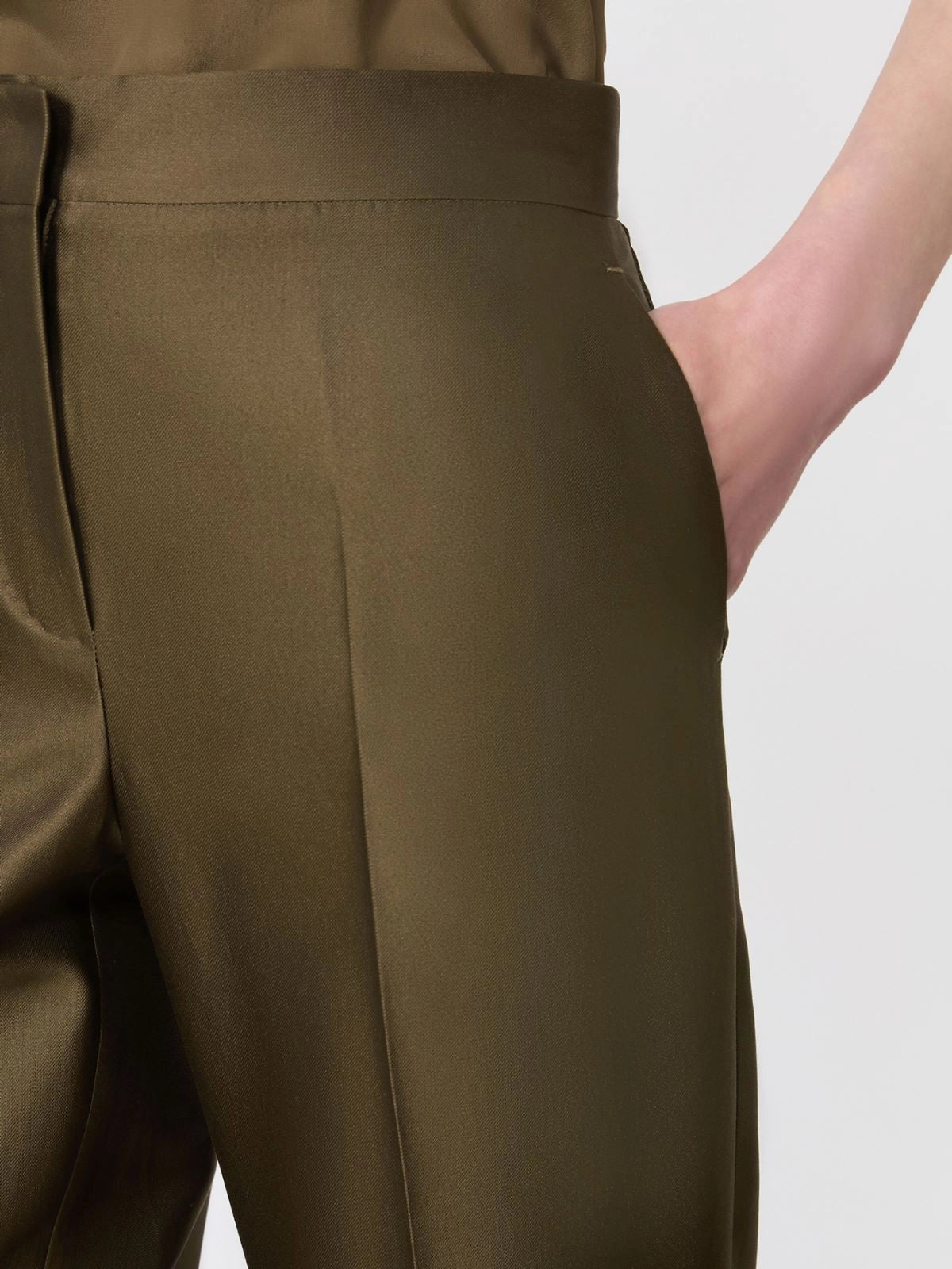 Max Mara Studio pantalone in shantung