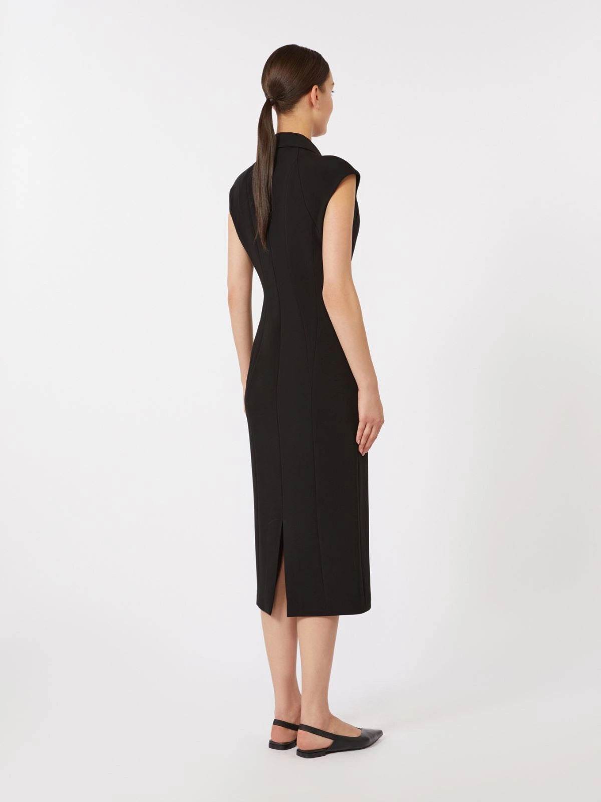 Max Mara Studio abito midi in cady