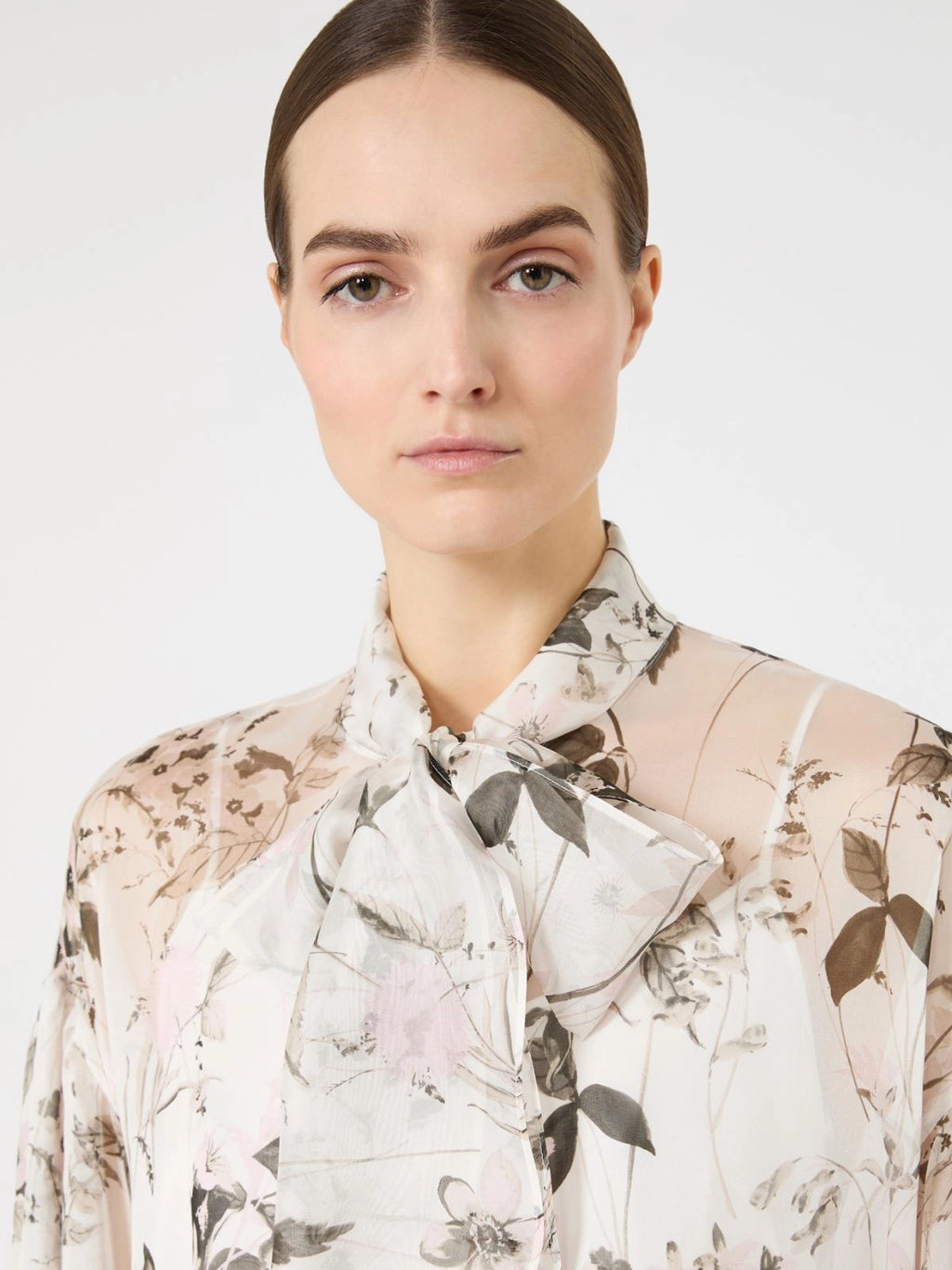 Max Mara Studio blusa in chiffon