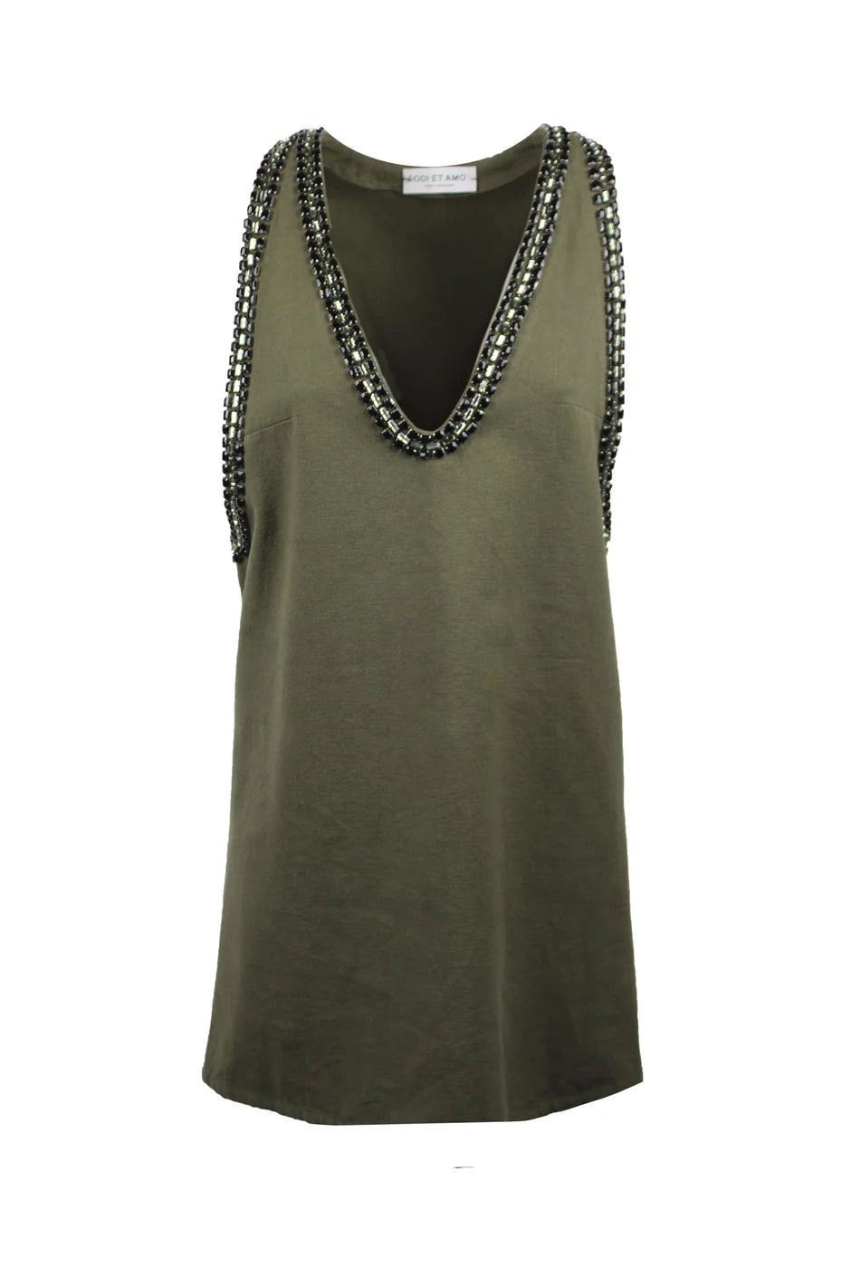 Odi Et Amo Salopette cristalli