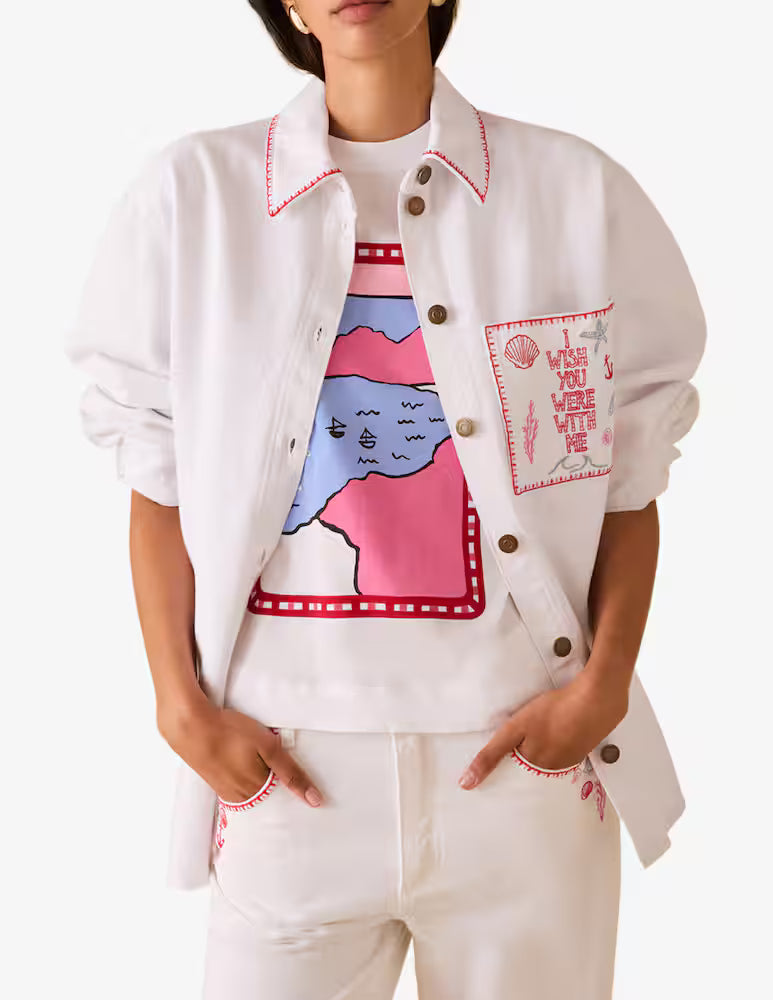 Penny Black Camicia con ricami