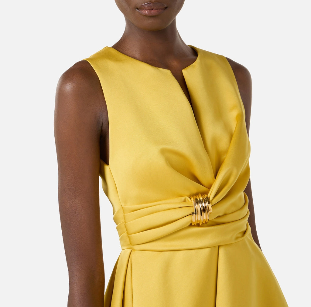 Elisabetta Franchi abito in duchesse