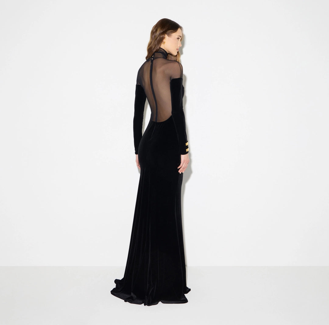 Elisabetta Franchi Abito velluto red carpet