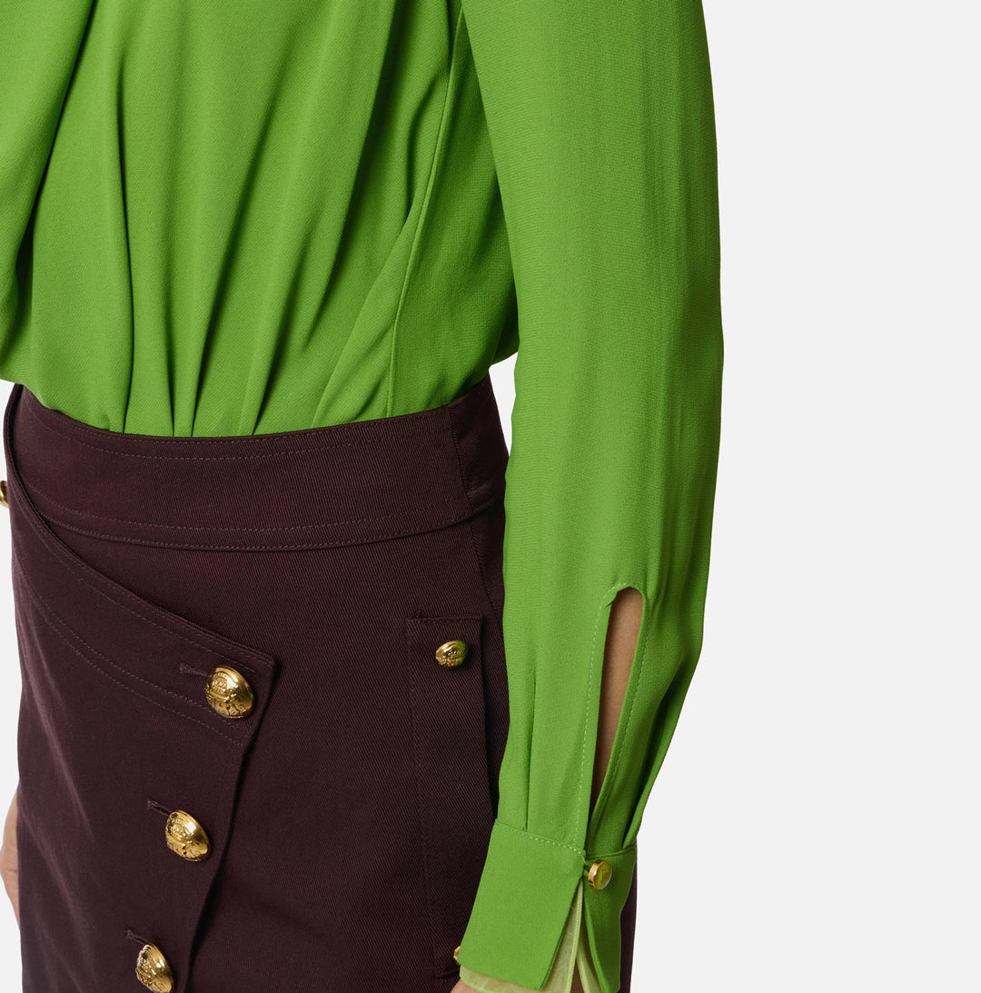 Elisabetta Franchi body in georgette