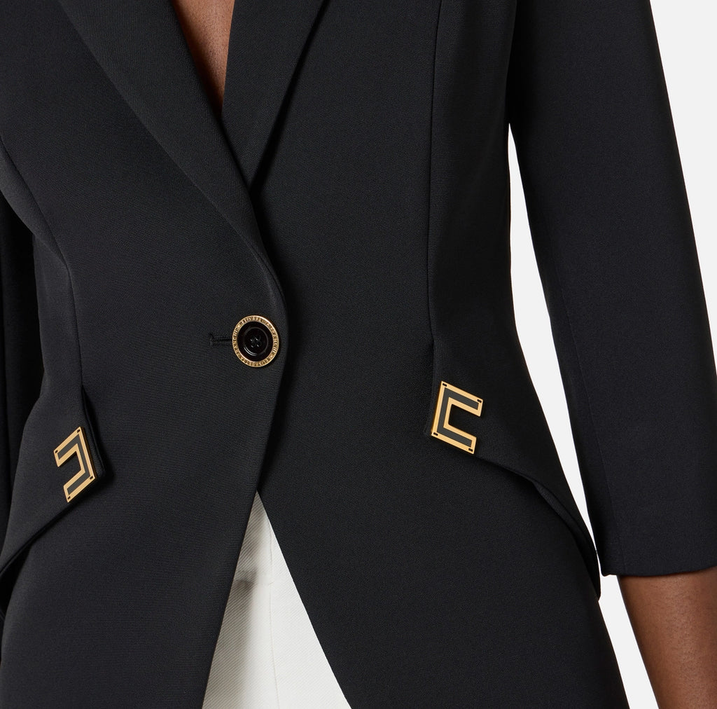 Elisabetta Franchi Giacca con dettagli logo