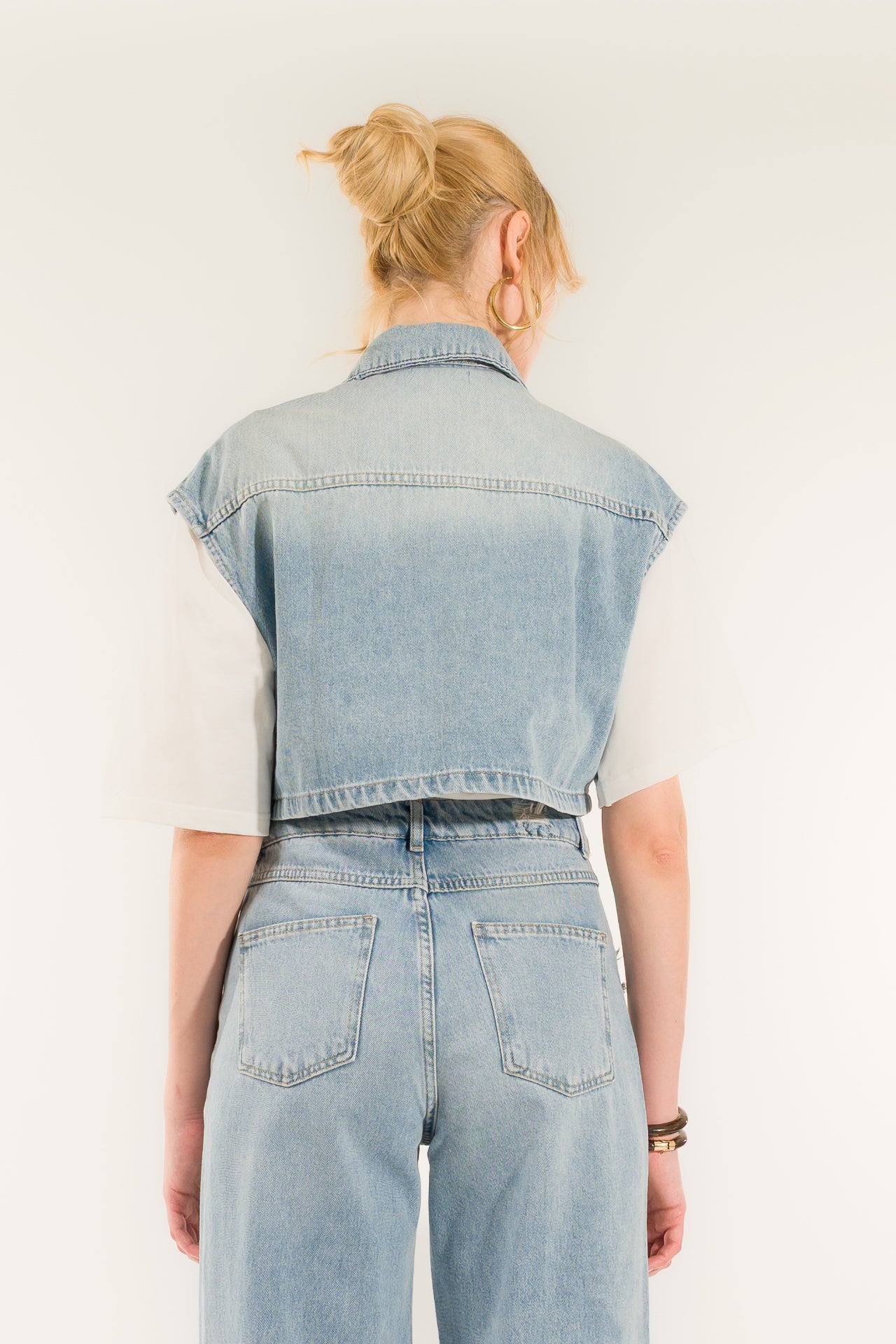 Kontatto Gilet denim