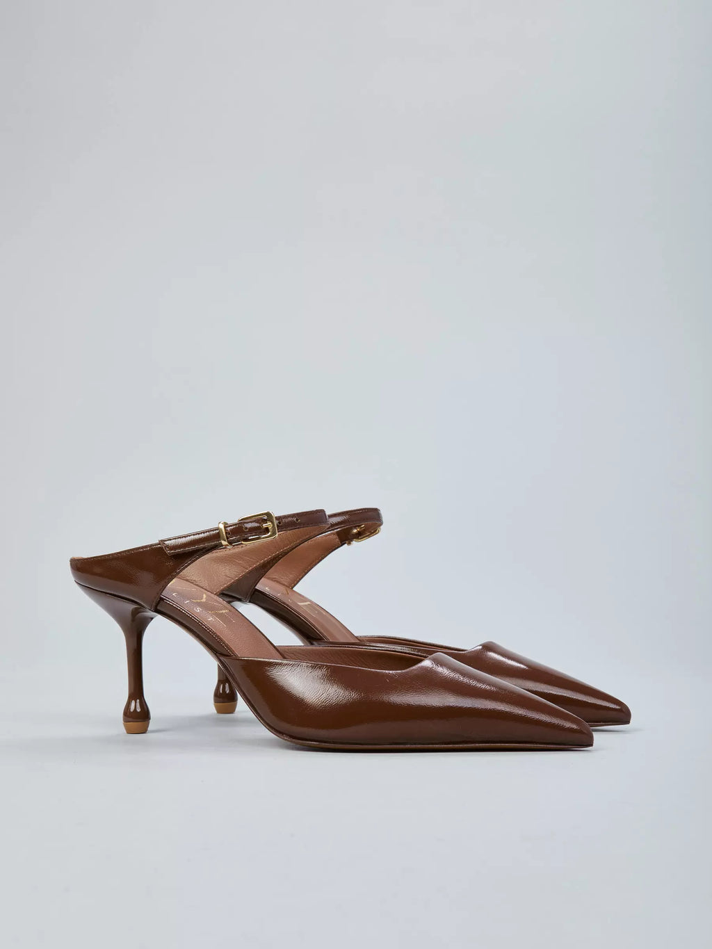 Oyvè Mules in pelle verlux